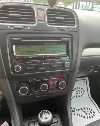 Volkswagen Golf cena 19900 przebieg: 255000, rok produkcji 2011 z Biała Rawska małe 106